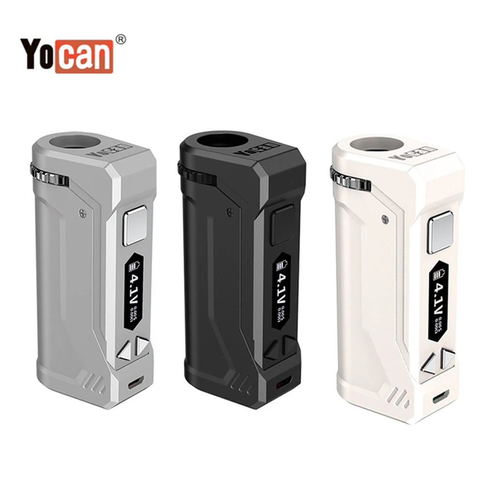 100% аутентичная батарея предварительного нагрева Yocan Uni Pro Mod 650 мАч для всех