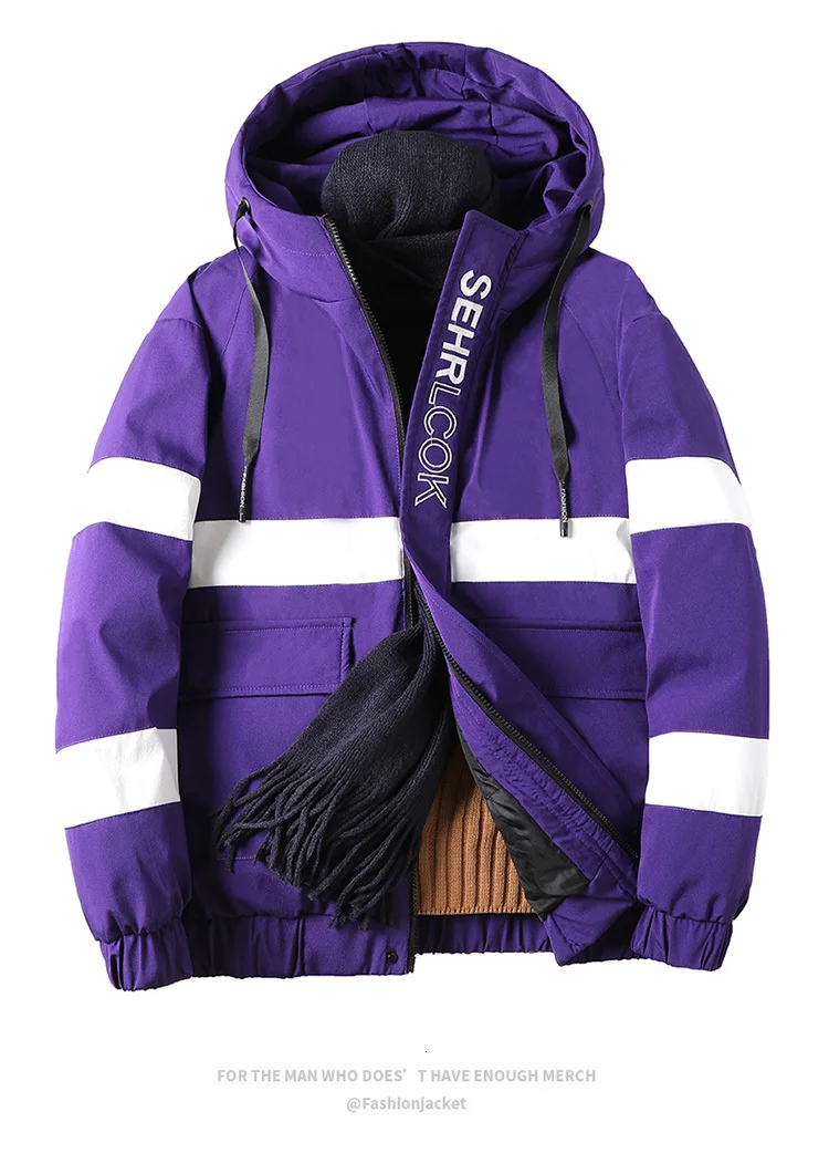 Chaquetas, парка Jaketa Homem, белая зимняя куртка для мужчин, с разрезом, с принтом, Мужская парка с капюшоном, брендовая, свободная, с хлопковой подкладкой