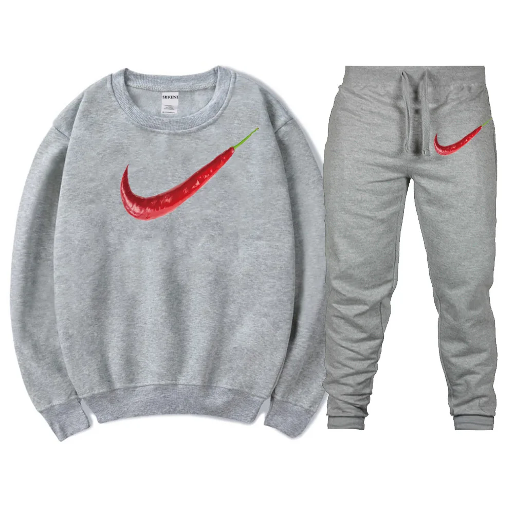 Новый осенний мужской и женский костюм без рукавов с круглым воротником для