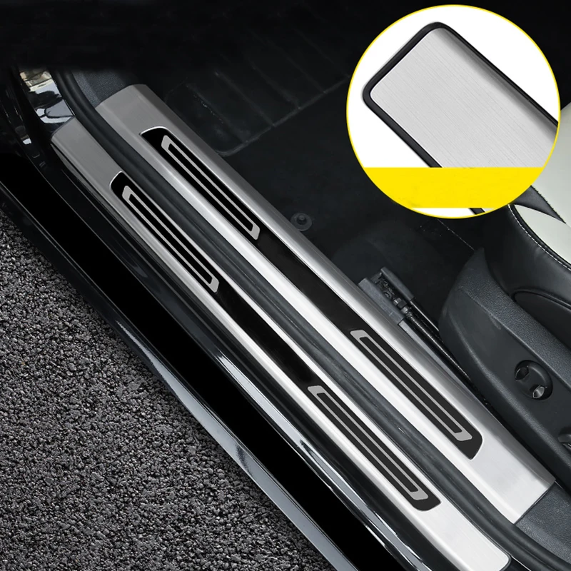 

Lsrtw2017 for Volkswagen Passat Variant B8 Car Door Sill Threshold Trims Anti-scratch Protector 2017 2018 2019 2020 Accessories