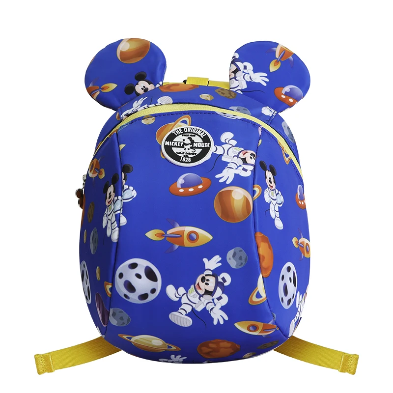 Disney милый мультяшный Микки Детская безопасность жгут регулируемые рюкзаки для девочек и мальчиков повседневная анти-потеря Микки пакет школьный - Цвет: 1