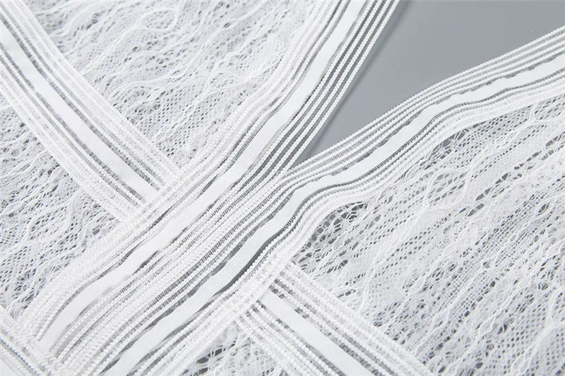 Bodysuits Summer Sexy Bandage Bodycon Rompers Deep V Backless Jumpsuits Black White Sleeveless Playsuits 2019 New Arrivals (17)