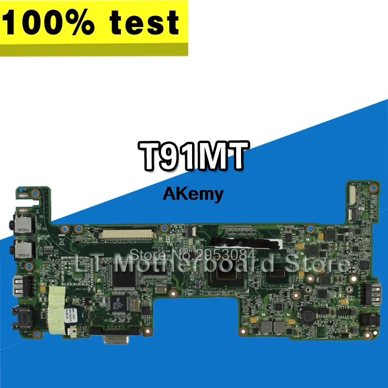 Материнская плата для ноутбука ASUS T91MT T91M T91 системная Материнская плата карта логическая плата протестирована хорошо материнская плата S-4