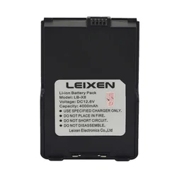 LEIXEN Battery Li ion 4000mAh for UV-25D NOTE FM Ham Radio Two Way Radio Long-Distance Walkie Talkie