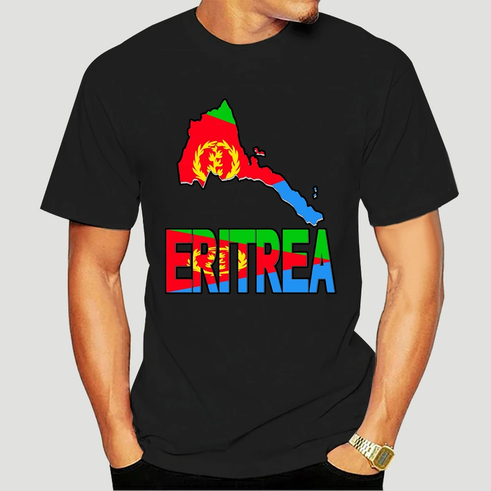 Funny Men T Shirt Novelty Tshirt Women Eritrea Map Eritrean Flag Africa T- shirt 7247x - T-shirts - AliExpress