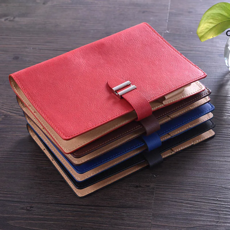 

Waterproof Erasable Student Notebook Soft Belt Buckle Simple Repeat Writing Notebook DJA99