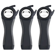 3Pcs Multi Function Beer Bottle Opener Open Tighten Lid Jar Can Opener Arthritis Weak Hands Seniors Kitchen Supplies Accesories