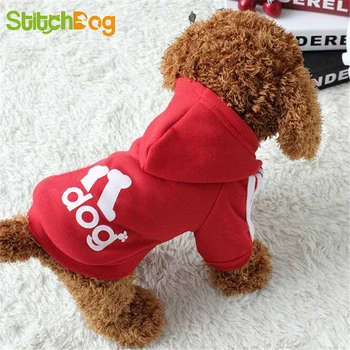 

Winter Dog Hoodies for Small Medium Dogs Soft Fleece Puppy Clothes Coat Sweatshirt Dog Outfits Pet Bulldog Pug Hoodies Clothes