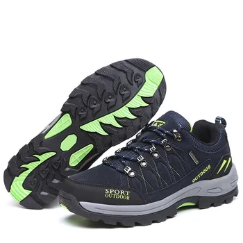 

Men Hiking Shoes Durable Waterproof Anti-Slip Outdoor Climbing Trekking Shoes Breathable Sport Walking Men Sneakers