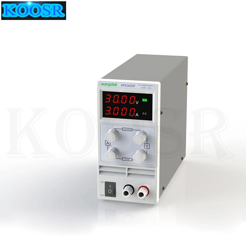 Мини-источник питания KPS303DF 0-30 в/0-3 А 110-220 В 0 01 в/А регулируемый цифровой блок