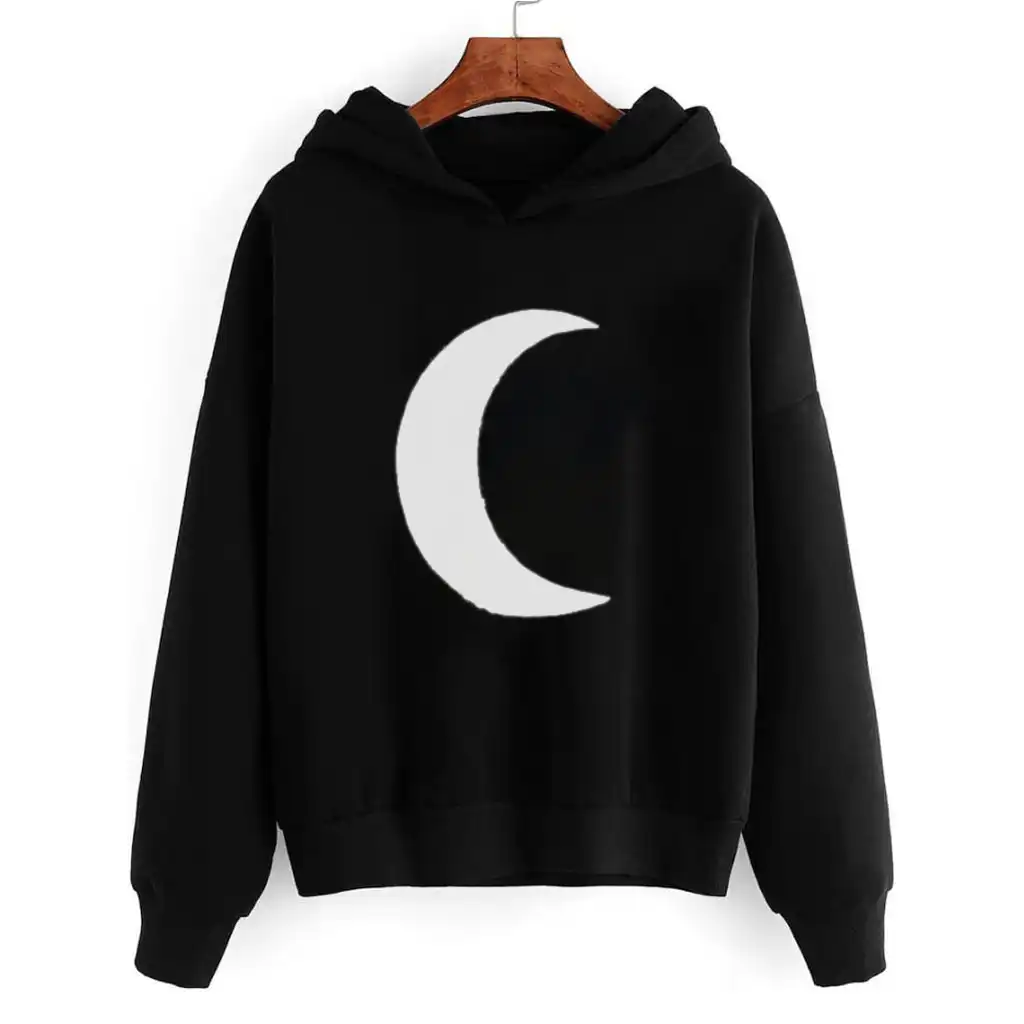 Sudaderas con estampado de luna creciente para hombre y mujer, jerséis  unisex a la moda, camisetas hipster estampadas informales, Z0731|Sudaderas  con capucha y sudaderas| - AliExpress