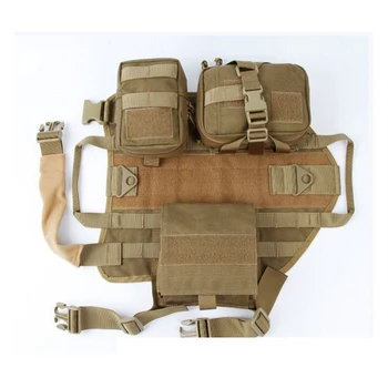 

Military Tactical Dog German Shepherd Vest Tactical Suit Dog Training Equipment Dog Combat Clothing Vest Dog Rope Dog Collar