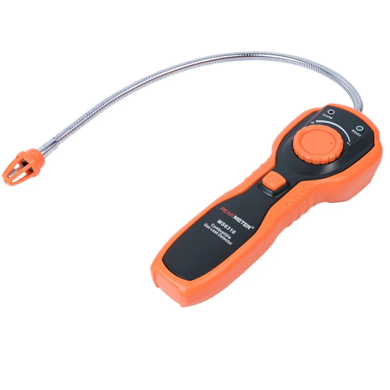 BMBY-Peakmeter Pm6310 Высокая Точность Детектор утечки горючих газов Анализатор метр с звуковой светильник сигнализация