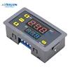 AC 110V 220V 12V Digital Time Delay Relay Dual LED Display Cycle Timer Control Switch Adjustable Timing Relay Time Delay Switch ► Photo 3/6