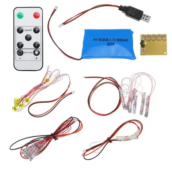 

DIY LED Rigid Strip Light Kit ONLY For LEGO 10221 Star Wars Super Star Destroyer Bricks Toy With Remote Control