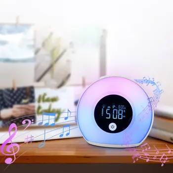 

Night Light Wireless Speaker Bedroom Overweight Subwoofer Creative Personality Room Bedside Sleep Desk Lamp