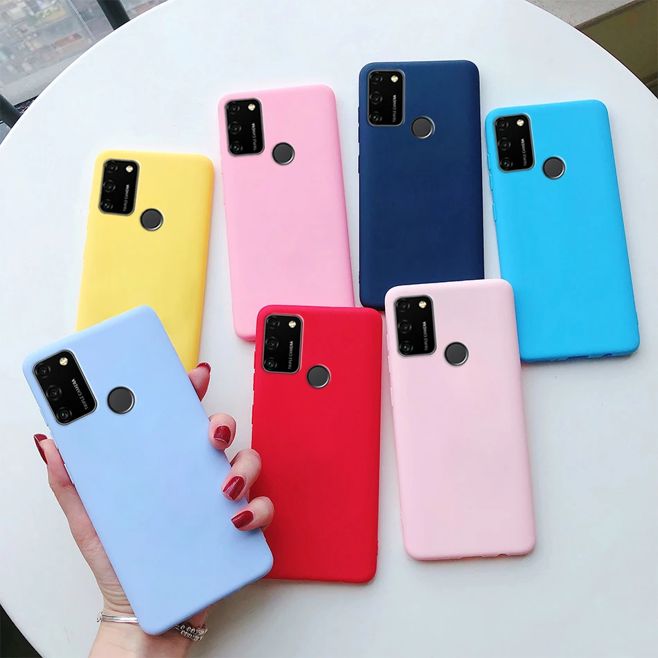 Чехол для Huawei Honor 9A Мягкий защитный чехол из ТПУ и силикона 6 3 дюйма 9 A чехлы