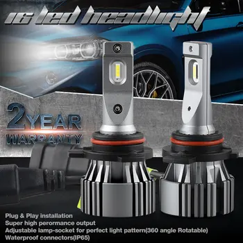 

hir2 9012 LED Car Led Headlight Bulb CSP Chip Led Bulbs Automobile Lamps 6500K Led Fog Light Car Accessories12V 8400LM 80W