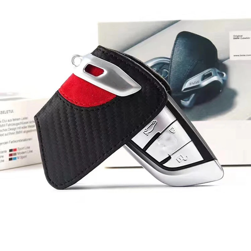 Автомобильные аксессуары кожаный чехол-бумажник для ключей Чехол-держатель