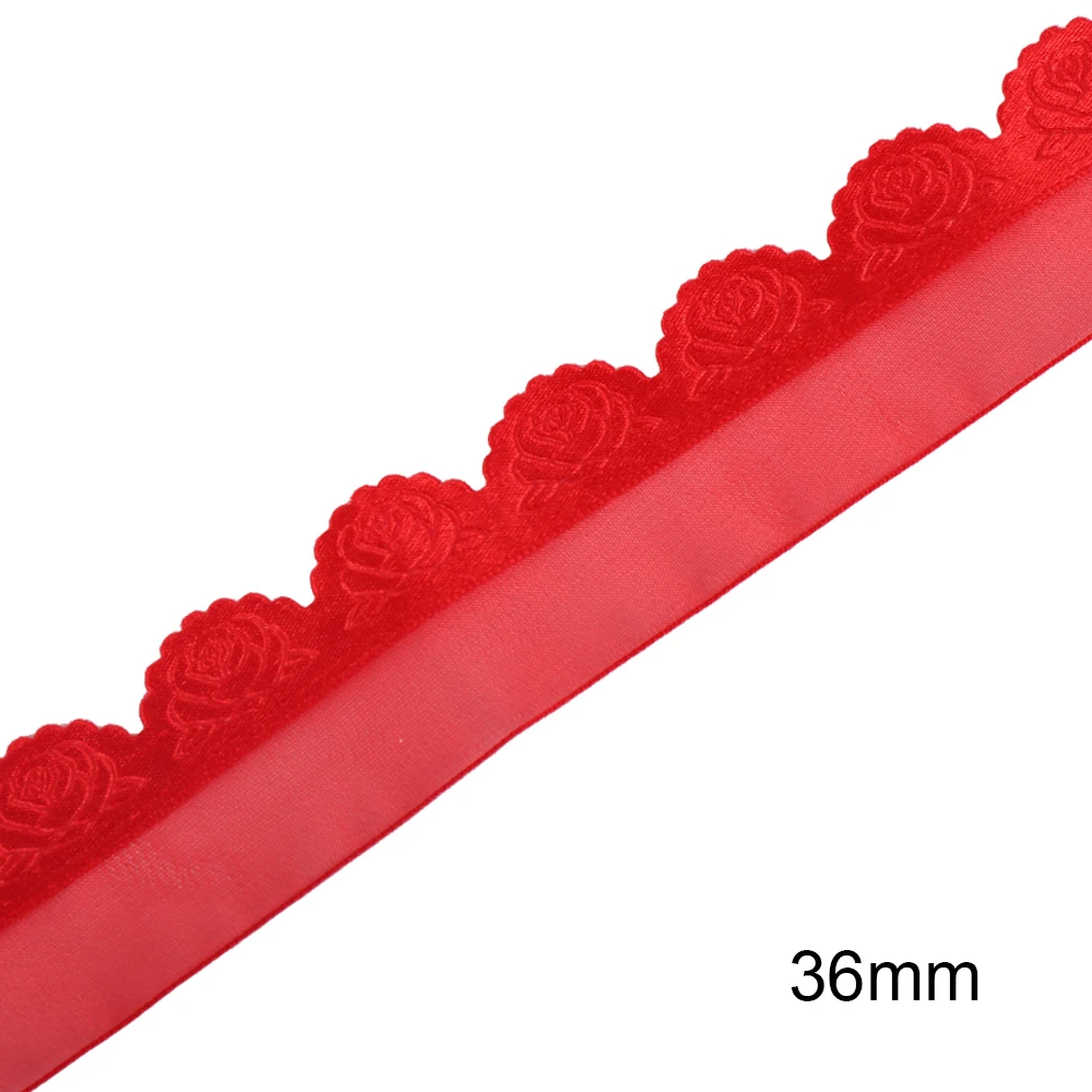 1 ярд печатная красная точка сетка органза корсажная атласная лента отделка Кружева Лента DIY лук Ремесло швейная одежда Свадебный декор X0106