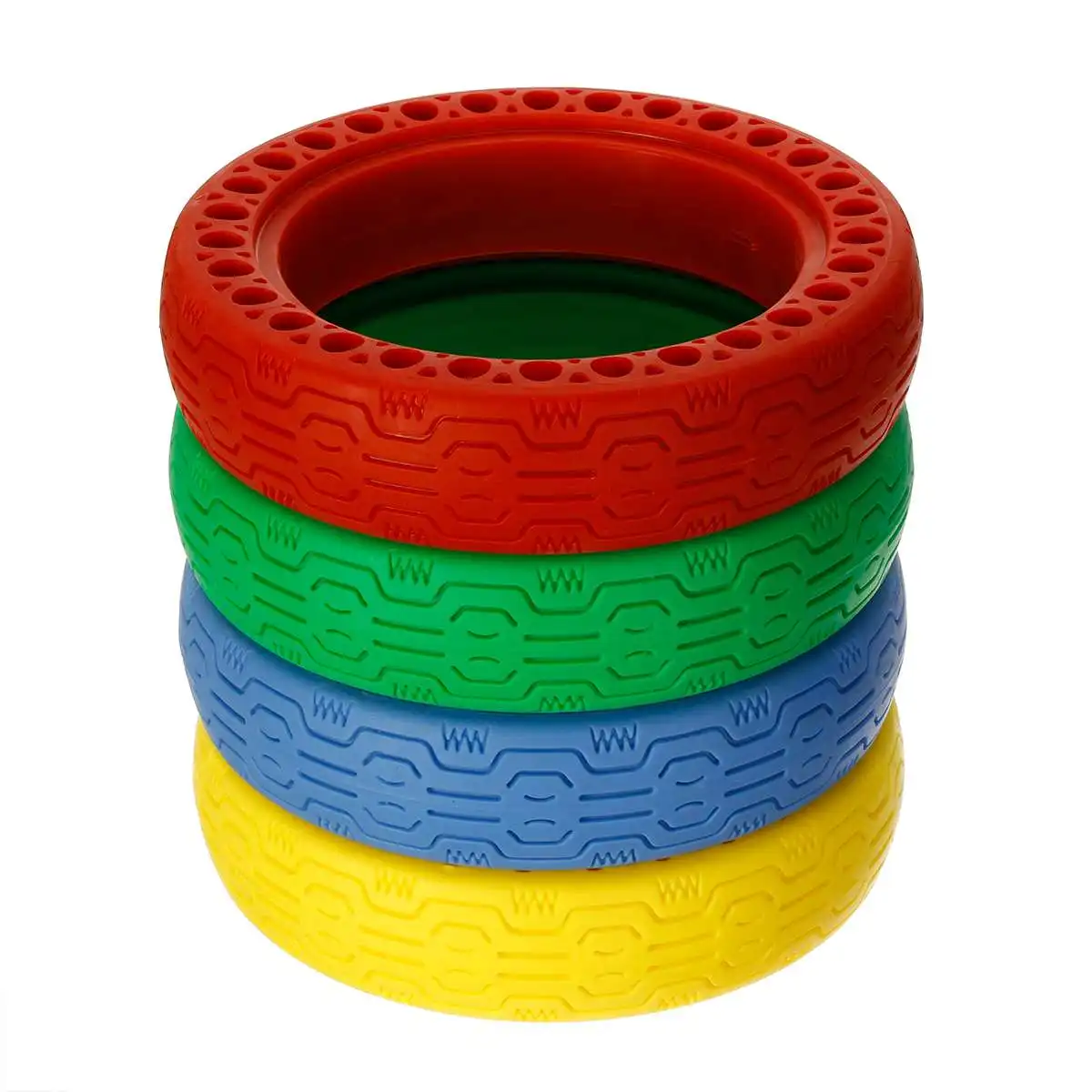 2 шт. скутер твердые шины для Xiaomi Mijia M365 скутер непневматические демпфирующие шины термопластичный эластомер шины Колесные скутеры часть