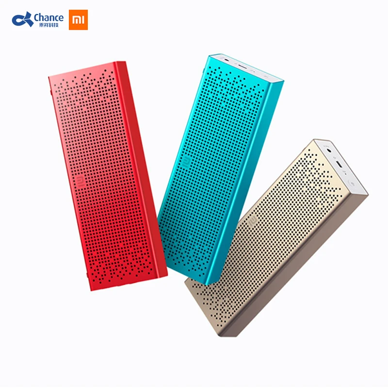 Xiaomi mi Bluetooth динамик стерео беспроводной mi ni портативный металлический AUX Входной динамик музыкальный mp3-плеер