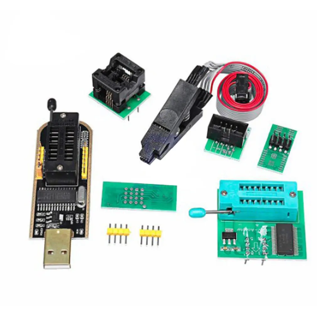 

SOIC8 Programmer SOP8 Test Clip set bag packing Flash Chip Test Clamp for 24 and 25 series FLASH hobbyist