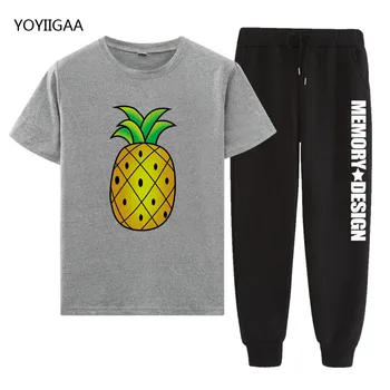 

Two Piece Sets Women Summer Fashion Female Tracksuit Tops and Pant Suits Harajuku Ladies Short Sleeve Sets Casual Women's Suits