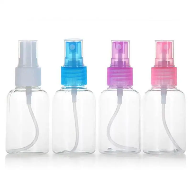

12pcs/Set 30ml Refillable Bottles Mist Spray High Grade Plastic Bottle Portable Mini Travel Bottle Random Color