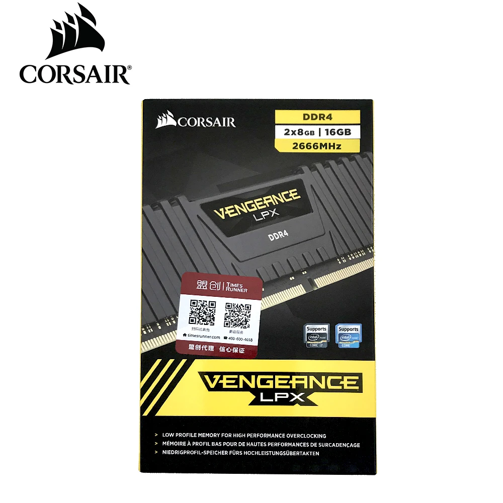 CORSAIR Vengeance LPX16GB(8GB*2) Kit DDR4 PC4 2400Mhz 