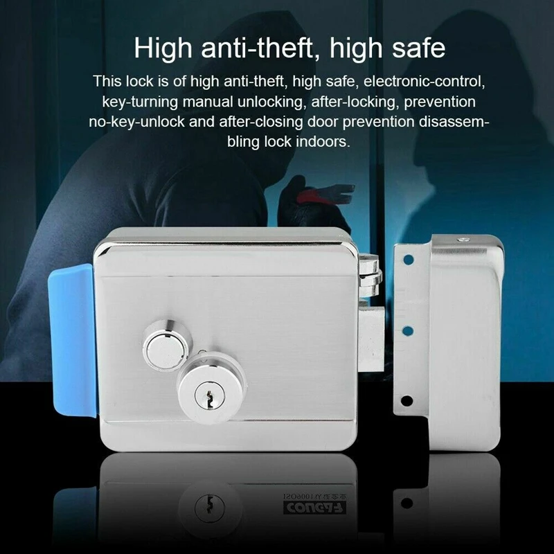 

Q799 Security Electric Lock Electric Control Door Lock for Door Access Control System Kit