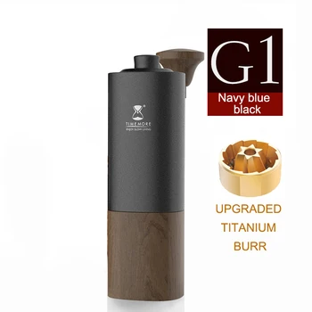 

Chestnut G1 Manual Coffee Grinder Upgrade Titanium Coating Espresso Over For Pour Minimalism Best Coffee Grinder Burr