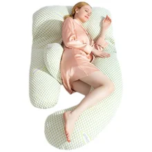 Oreiller d'allaitement respirant pour dormir sur le côté, coussin de grossesse, soutien lombaire à la taille