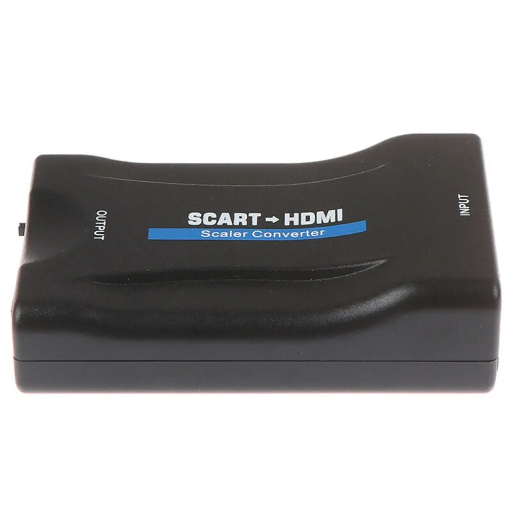 SCART к HDMI адаптер конвертер аудио видео композитный ТВ DVD Sky Box конвертер аудио видео адаптер для HD ТВ Sky Box