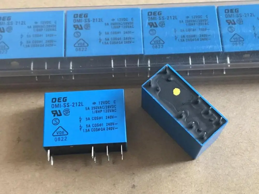 OMI-SS-212L OMI-SS-224L OMI-SH-224L Power Relay 5A 250VAC 8 Pins | Обустройство дома