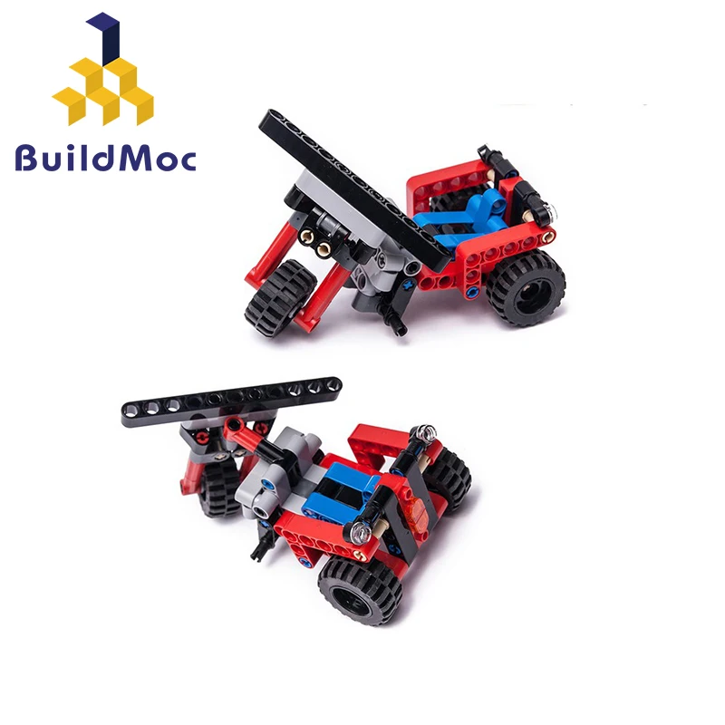 

Buildmoc MOC-12522 42084 Trike Series Motor Trike Building Blocks Compatible Bricks Building Toys Kid DIY Birthday Gift