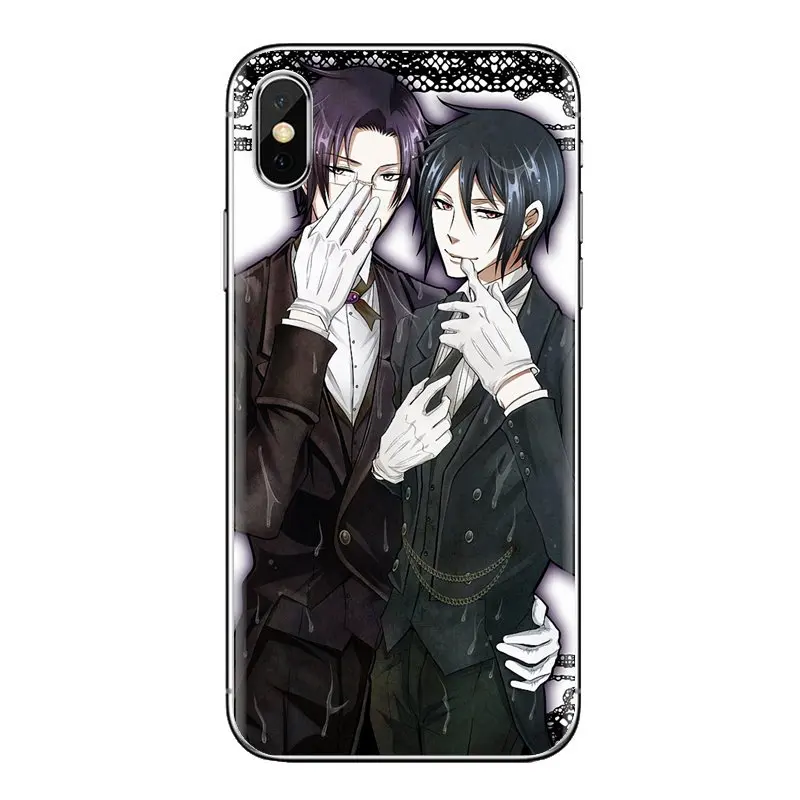 Японский kuroshitsuji черный батлер клод мягкий кожаный чехол для Samsung Galaxy J1 J2 J3 J4 J5 J6 J7 J8