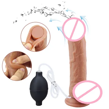 Squirting Realistic Dildo Fake Penis cock Anal Plug Ultra-Soft Ejaculating Dildos G-Spot Orgasm dildosex Toys for adults 18 6