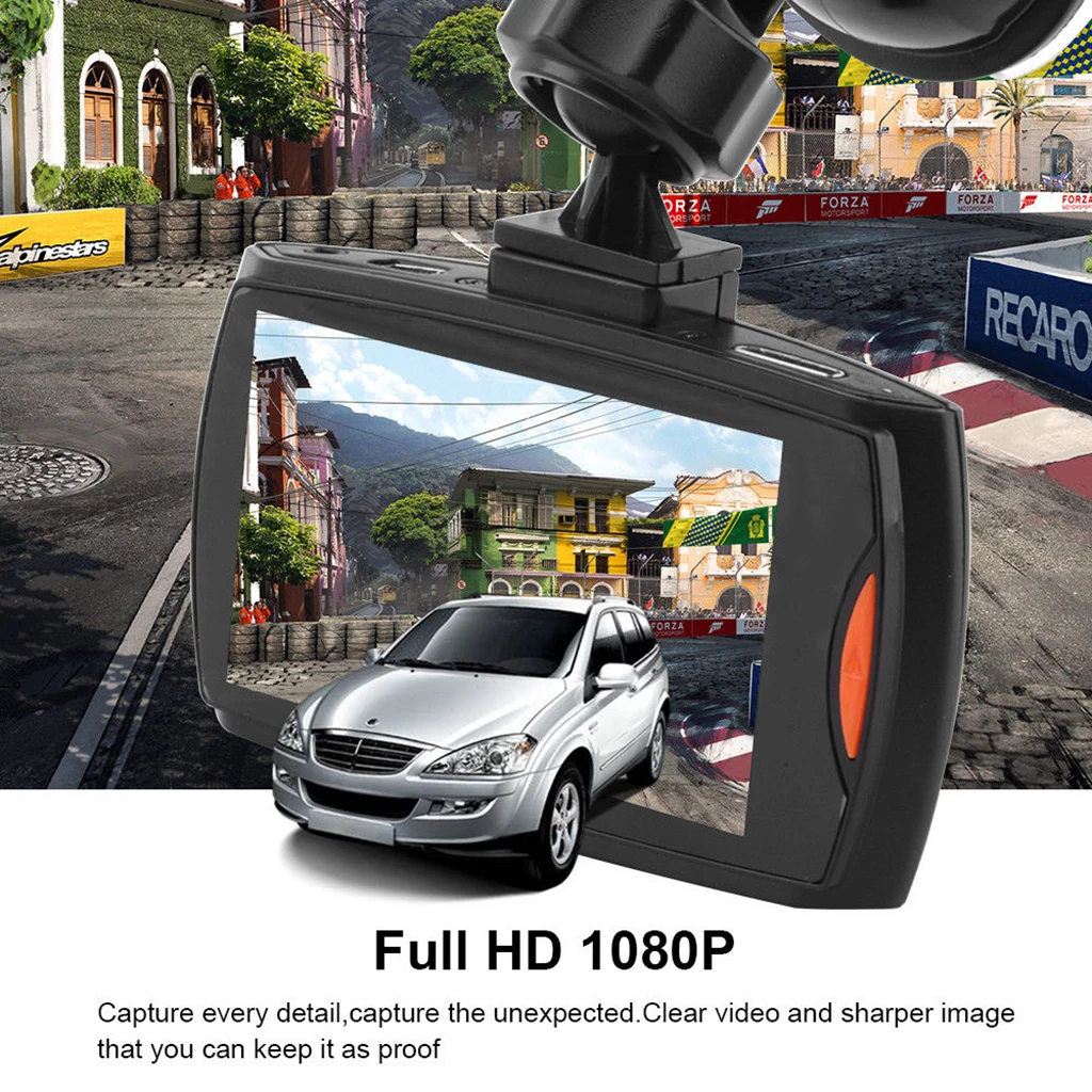 Dash Cam, Dash Camera Recorder FHD 1080P, Car Cam Vehicle DVR with   140 Wide Angle,  G-Sensor, Loop Recording