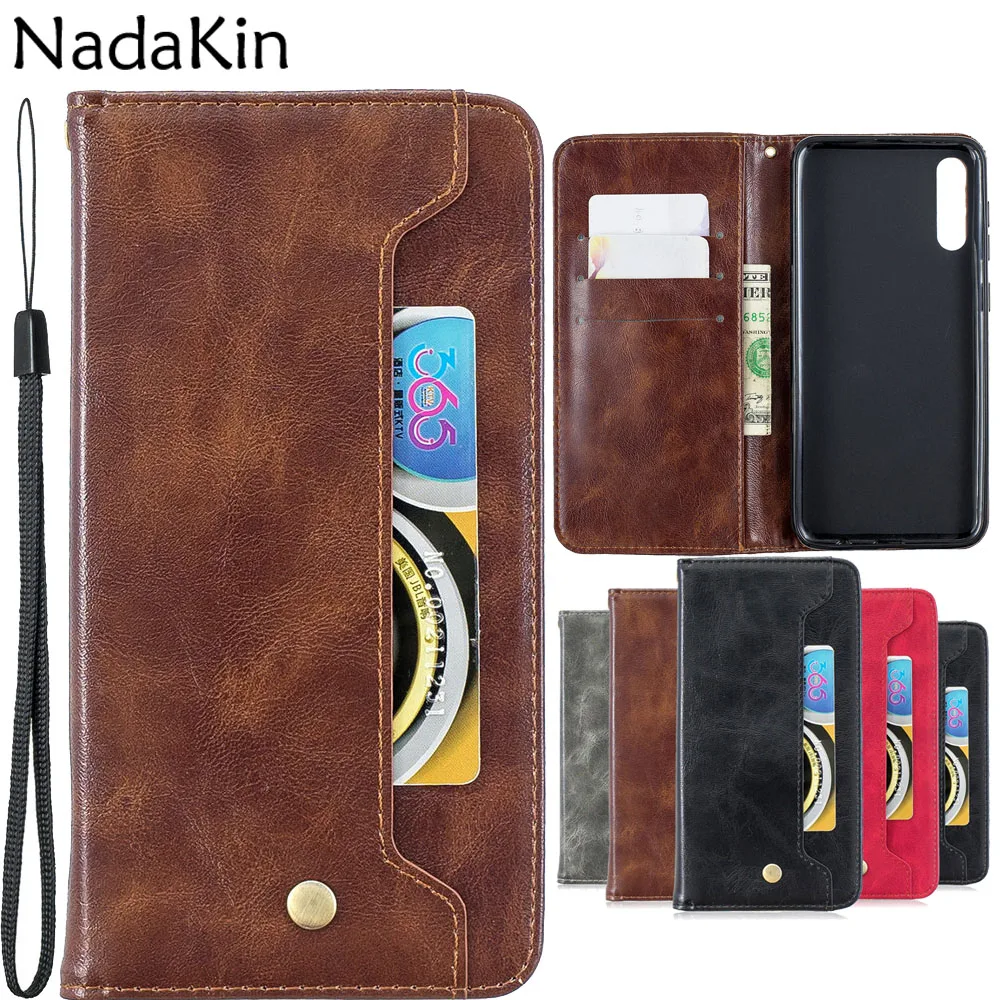 

Luxury Leather Book Case Shell Cover for Samsung Galaxy A10 A20 A30 A40 A50 A70 A20E M10 M20 M30 A6 Plus A8 A7 2018 A3 A5 2017