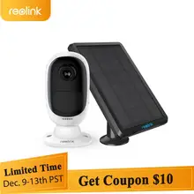 Reolink Argus 2 с солнечной панелью Full HD 1080P уличная ip-камера безопасности перезаряжаемая батарея Starlight сенсор WiFi камера