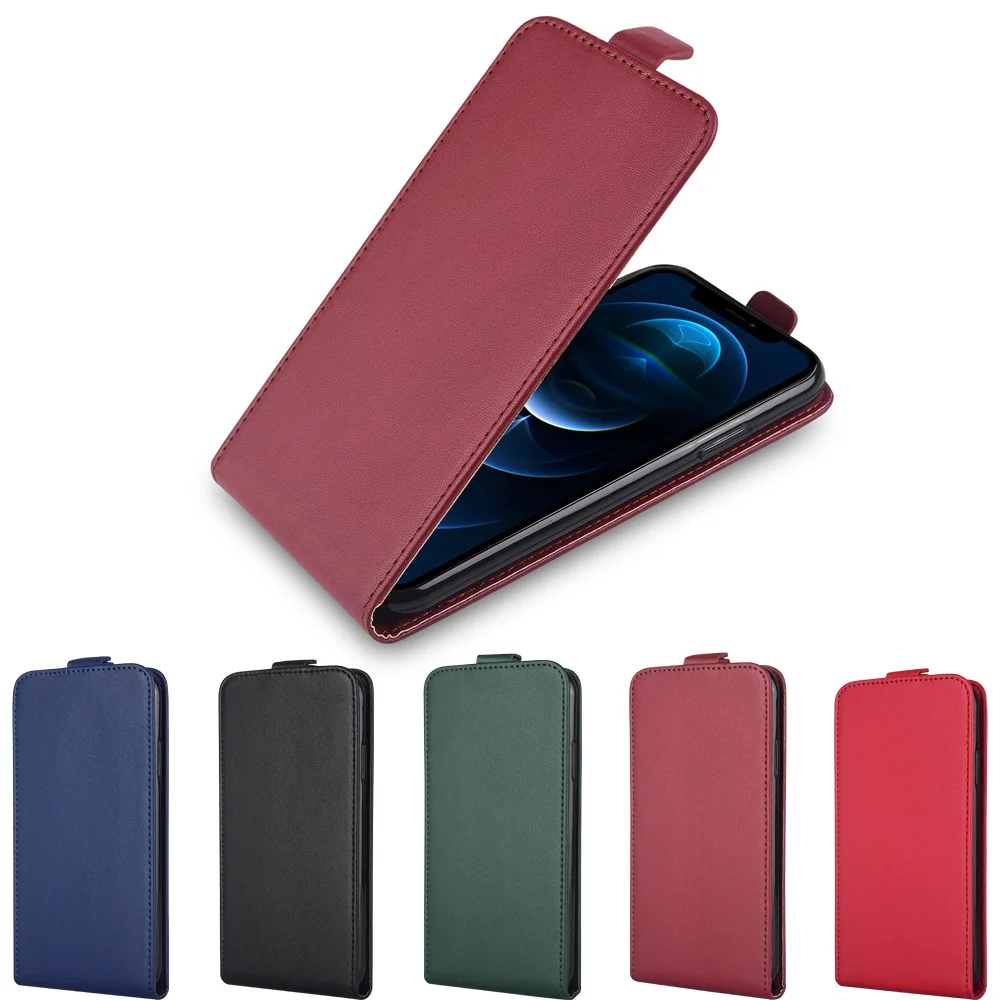Flip Leather Case for Samsung Galaxy M12 M02S M21 M22 M32 M42 M52 M62 M11 M21S M31 M31S M51 A6 A8 A9 A7 2018 A9S Vertical | Мобильные