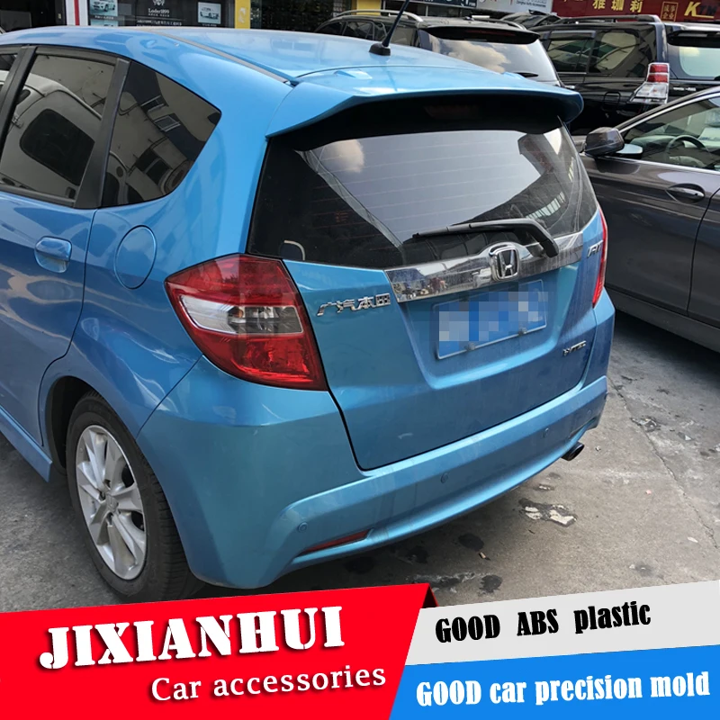 Спойлер для Fit 2008-2013 Honda Jazz yck спойлер из АБС-пластика цветной задний крыла