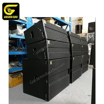 

LA-208 Double 8'' Line Array Speaker Neodymium Components Waterproof Function Line Array Audio System