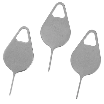 

10pcs Sim Card Eject Pin Key Tool Needle SIM Card Tray Holder Eject Pin For IPhone7 6 5 For Xiaomi3 For Samsung