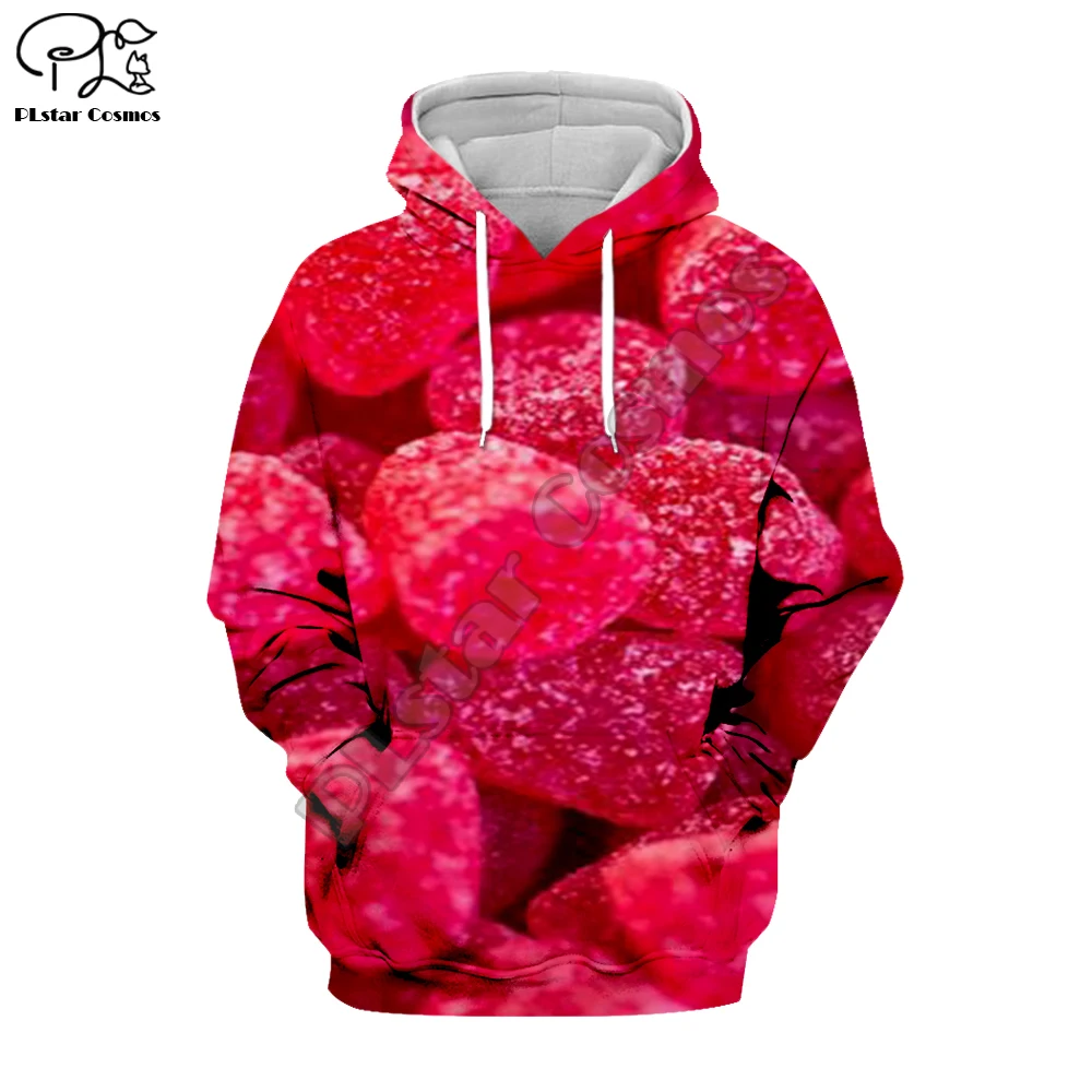 

PLstar Cosmos Funny Candy Cartoon colorful Harajuku Tracksuit Casual 3D full Print Hoodie/Sweatshirt/Jacket/shirts Men Women S-5