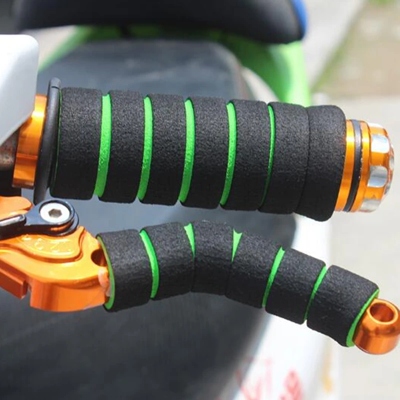 Handle Bar 4pcs/set Bike Racing Bicycle Motorcycle Foam Sponge Grip Cover Handlebar Non-slip Soft