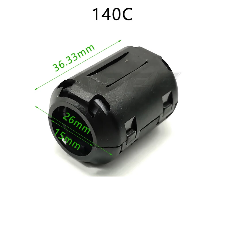 UF140C 플라스틱 클램프 케이블 페라이트 코어, EMI 용|자성체| - AliExpress