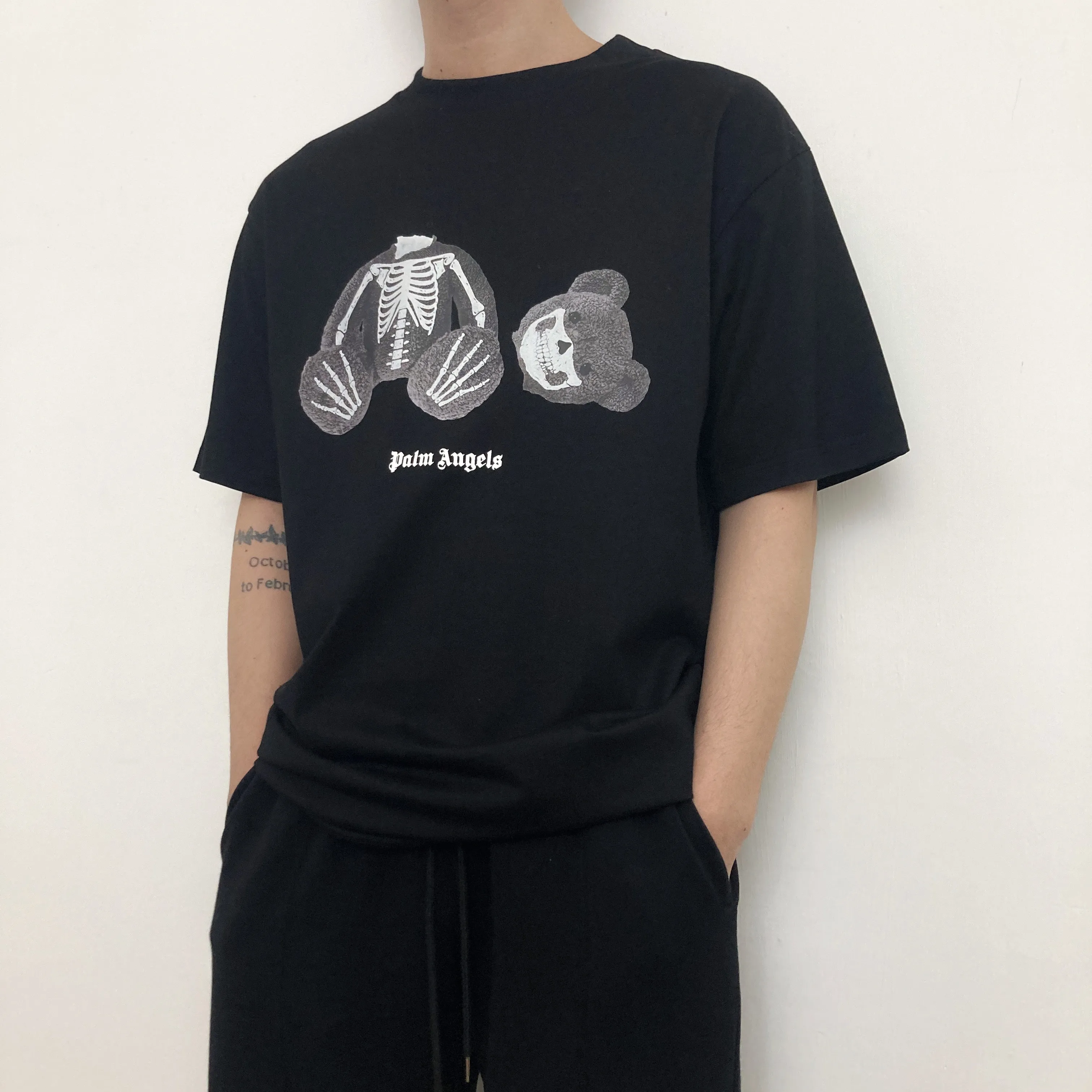 Bear Skeleton Bear Short-sleeved 