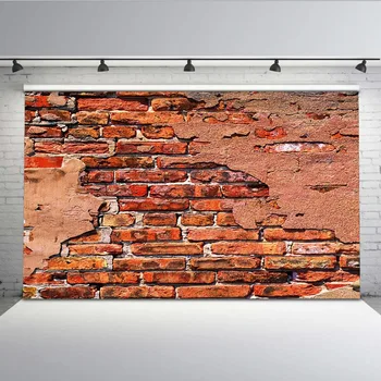 

Mehofoto Red Brick Wall Background for Photography Vintage Wallpaper Backdrop for Photographers Photo Y-490